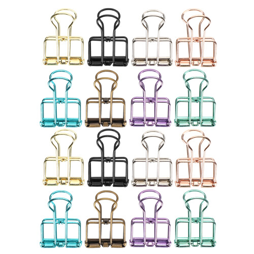 Hollow Dovetail Clip MultiColor Long Tail Binder