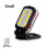 Strong Magnetic Work Light Usb Rechargeable Led Cob Portable Flashlight Adjustable Waterproof 1