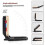 Strong Magnetic Work Light Usb Rechargeable Led Cob Portable Flashlight Adjustable Waterproof 3