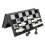 (25cm) Magnetic Chess Backgammon Checkers Set Road Foldable Board Game 2