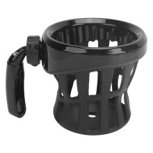 Chrome Motorcycle Handlebar Cup Holder for Goldwing GL 1800 4.3 x 3.4 x 4.1in