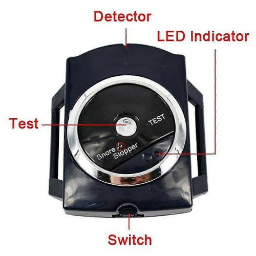 Electronic Snore Stopper Anti Snoring Wrist Bracelet Watch Device 1