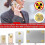 (5pcs) Anti Radiation Protector Stickers Mobile Phone Laptop 4