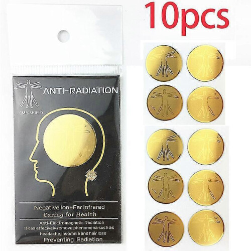 (10pcs) Anti Radiation Protector Stickers Mobile Phone Laptop