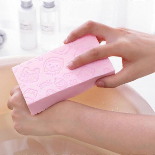 4 Pieces Bathing Sponge Shower Sponge Exfoliating Bathing Sponge 1