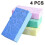 4 Pieces Bathing Sponge Shower Sponge Exfoliating Bathing Sponge 3