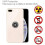 (5pcs, Silver) Quantum Shield Anti Radiation Sticker For Mobile Phone Emf Protection 4