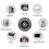 (1pcs, Silver) Quantum Shield Anti Radiation Sticker For Mobile Phone Emf Protection 3