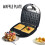 8-in-1 Breakfast Machine 750W Dual-Sided Waffle Panini Donut Maker 6