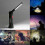 Portable Led Work Light Usb Rechargeable Cob Inspection Light Foldable Torch Car Repair Camping 3
