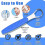 2 Pack Tongue Scraper Tongue Brush, Tongue Scraper Cleaner 5