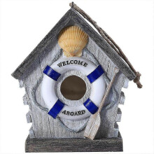 Hanging Bird House Garden Bird Nest Cage Decors