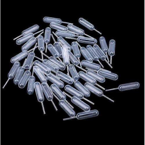 Produktbild von 100 Stück 4ml Augentropfer-Set – Ausziehbare Pipetten, Gradiert, Für Cupcake & Mehr