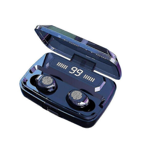 Wireless Bluetooth Headset Tws Call Music Power Display Binaural Touch Button 5.0 Earplugs