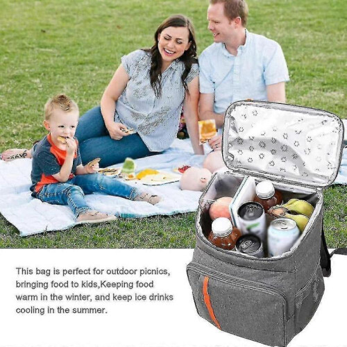 Insulated Cooler Backpack lunch Cooler Backpack Bag 2