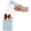 (Blue) Multifunctional Cosmetic Brush Storage Box 1