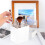 (White) Multifunctional Cosmetic Brush Storage Box 2