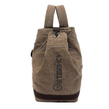 (White Color) Unisex Rucksack High Capacity Bag Canvas Basketball Sports Travel Backpack F4 Camping Hiking Backpack High Capacity