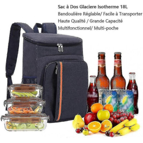 Insulated Cooler Backpack lunch Cooler Backpack Bag 1