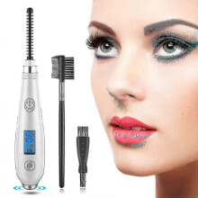 Heated Eyelash Curler for Women Portable Electric Eyelash Curler