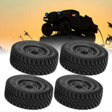 4PCS 80MM RC Tire RC Rubber Tire Professional Plastic Rubber Tire RC Accessory