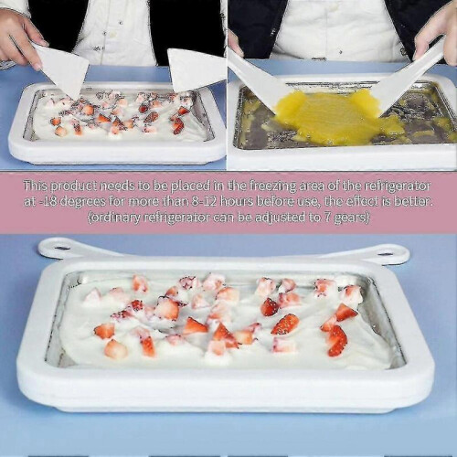 Ice Cream Maker Yogurt Frozen Pan Mini Fried Yogurts Machine Rolled Ice Cream Maker 1