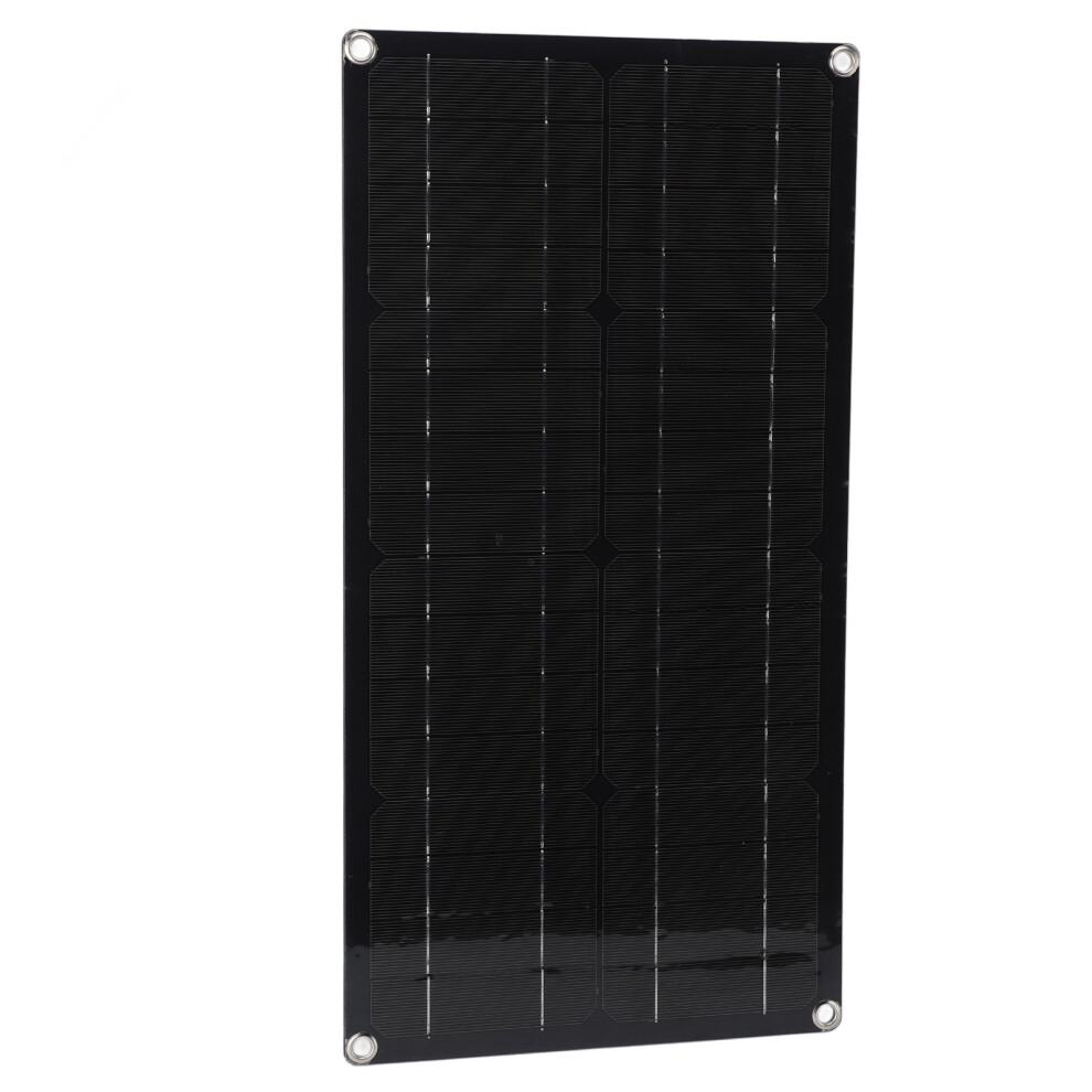 100W Monocrystalline Solar Panel Kit With Mppt Controller For Camper Boat Outdoor 3141331537715