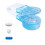 Portable Blister Pack Opener Tablet Extractor Tool Blue 10