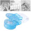 Portable Blister Pack Opener Tablet Extractor Tool Blue 6