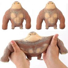 Kids Gorilla Squeeze Pinch Decompression Toys Slow Rebound Doll Relieve Stress Toys