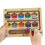 Kids Wooden Magnetic Counting Operation Color Classification Shift Game Educational Toys 3