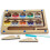 Kids Wooden Magnetic Counting Operation Color Classification Shift Game Educational Toys 2