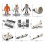 Simulation Of Children's Early Education Astronaut Space Rocket Pilot Space Station Solid Model Static Desktop Ornaments 4