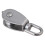 10 Pieces Silver Steel Single-sheaved M15 Pulley Block Loading Capacity 35kg 2