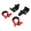 1 Pair Front Tow Hook Bracket with 3/4 Inch 9