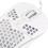 Mouse da gioco programmabile 8000 DPI 6-Button RGB 6