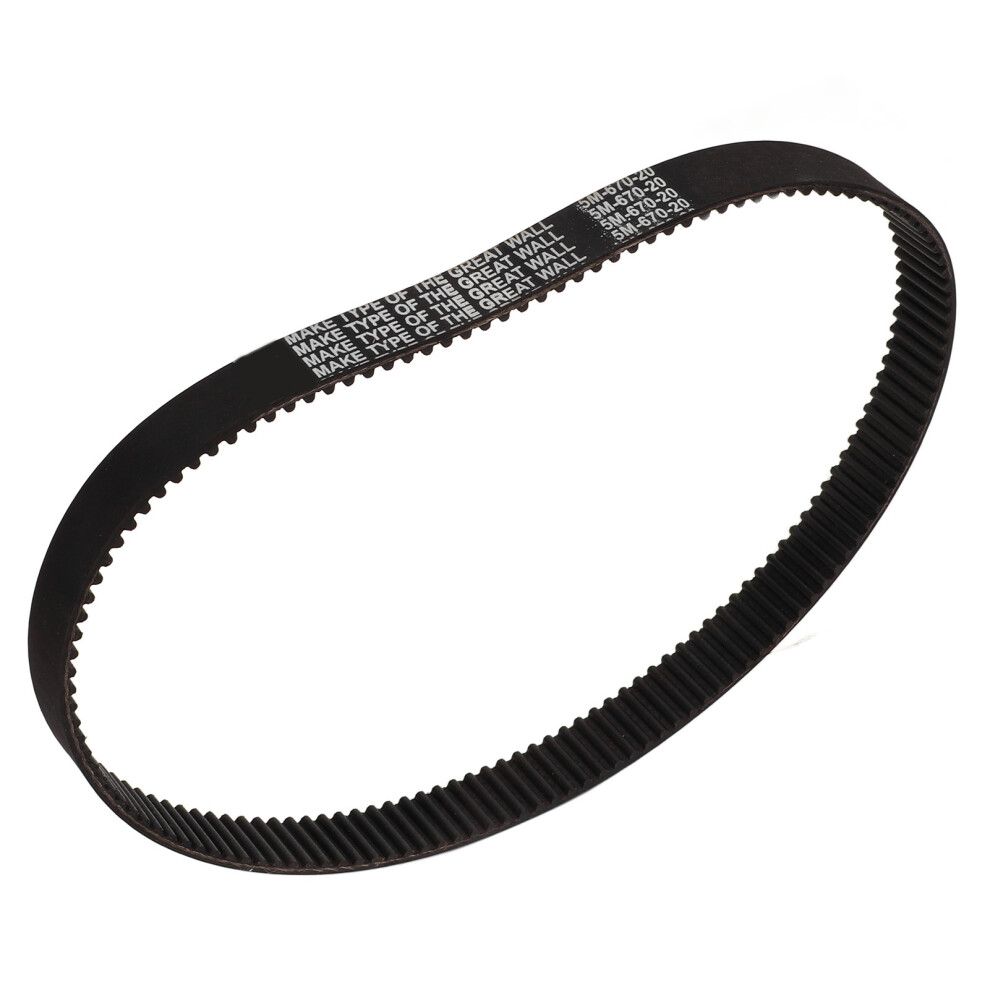 5M-670-20 Electric Scooter Drive Belt Rubber High 9121376065033