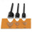 3pcs Leather Half-round Cutter Punch Leather End Punch for Diy Craft Handwork 1