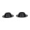 Durable Chrome Plated Aluminum RV Table Base - 2Pcs Complete Set 14