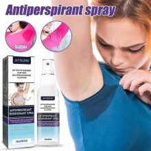 (1Pc) 60ml Antiperspirant Deodorant Spray, Men Women Body Odor Removal Underarm Armpit Sweat Odor Remover Aromatic Spray 1/2pcs