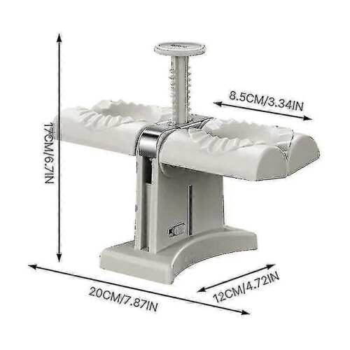 Household Double Head Automatic Dumpling Maker Mould 2