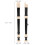Flûte à bec soprano noire à 8 trous détachable 2