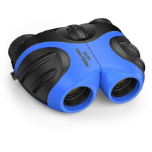 (Blue) Kids Binocular Compact High Resolution Shockproof Binocular Toddler Gift For Bird Watching Outdoor Activities