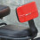(Gray) Motorcycle Electric Bike Drivers Backrest Quick Release Adjustable 4