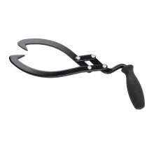 Heavy Duty 10-inch Steel Log Tongs, 200kg Capacity for Wood Handling
