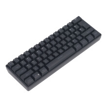 Teclado de 3 modos 61 teclas 2000mAh Negro RGB