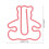 30Pcs Bear Paperclip Mini Bookmarks Creativity 14