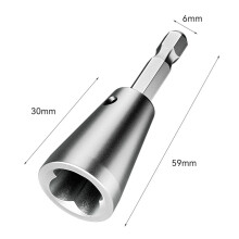 Drahtdreher-Werkzeug für Bohrmaschine 2,5-4-6 mm Stahlseil Schnelles Drehen Kompakt