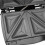 750W Electric Waffle & Donut Maker Panini Press Nut Shell Cake Maker 16