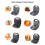750W Electric Waffle & Donut Maker Panini Press Nut Shell Cake Maker 12